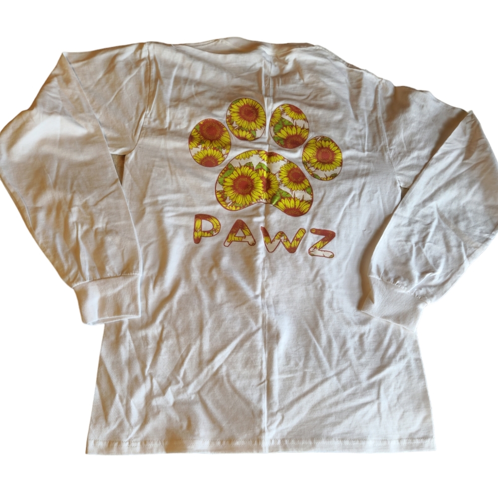 Pawz Sunflower long sleeve tee